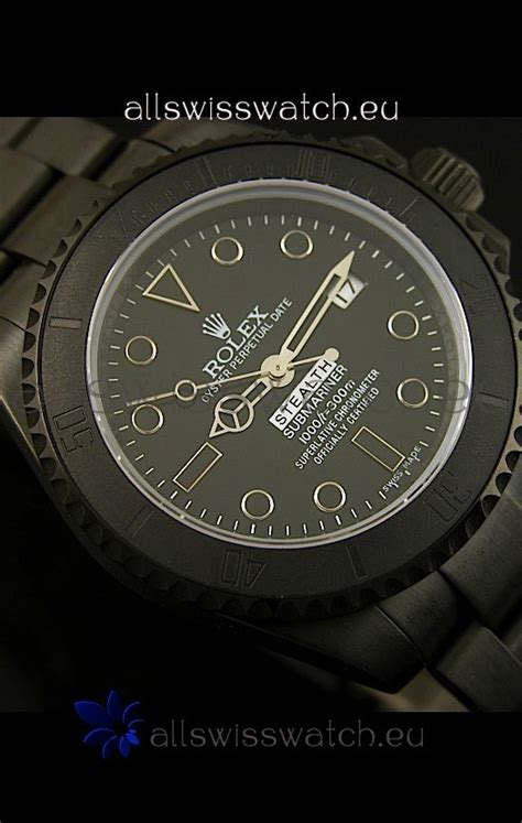 rolex submariner stealth mk iv edition swiss|Rolex Submariner watch price guide.